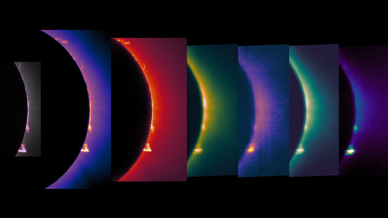 Images of the solar corona and prominences captured by a NASA WB-57 jet during the April 8, 2024 eclipse