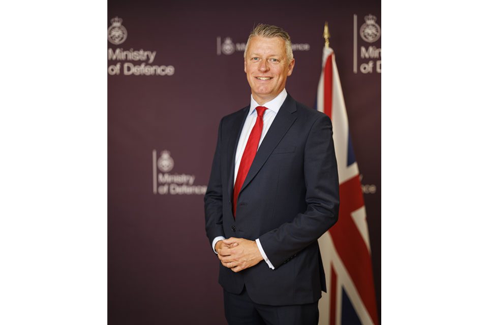 Official portrait of UK defence-industry minister Luke Pollard